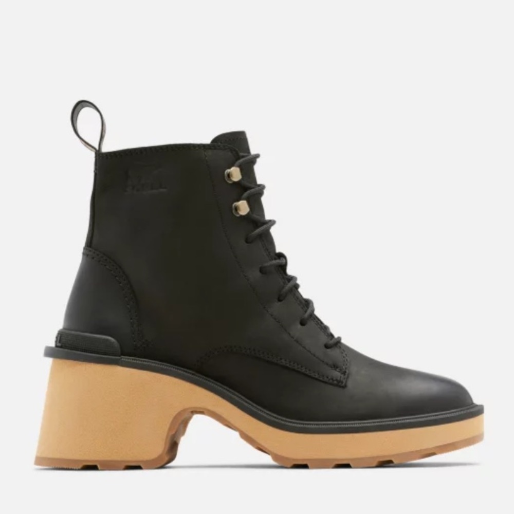 Sorel Black and Tan Ankle Boots - Picture 3 of 9